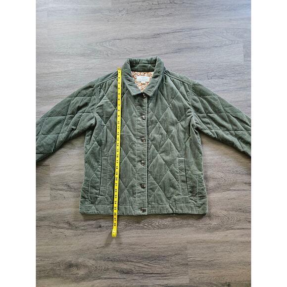 Trovata Women's Olive Green Thyme Quilted Betty Jacket Size Medium - Picture 11 of 11